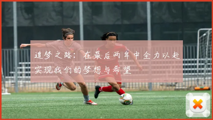 追梦之路：在最后两年中全力以赴实现我们的梦想与希望